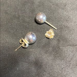 Sterling Silver 925 Tiffany & Co. Ball Earrings